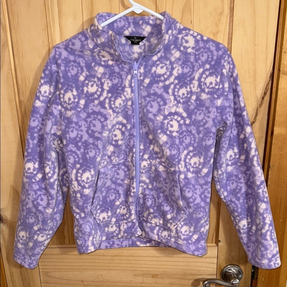 Eddie Bauer Purple Patterned Kids Jacket - Picture 1 of 5